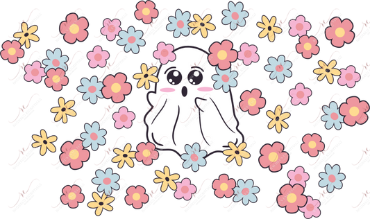 Cute Ghost - Cold Cup Wrap Cold