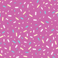 Dark Pink Mixed Sprinkles - Ready To Press Sublimation Transfer Print Sublimation