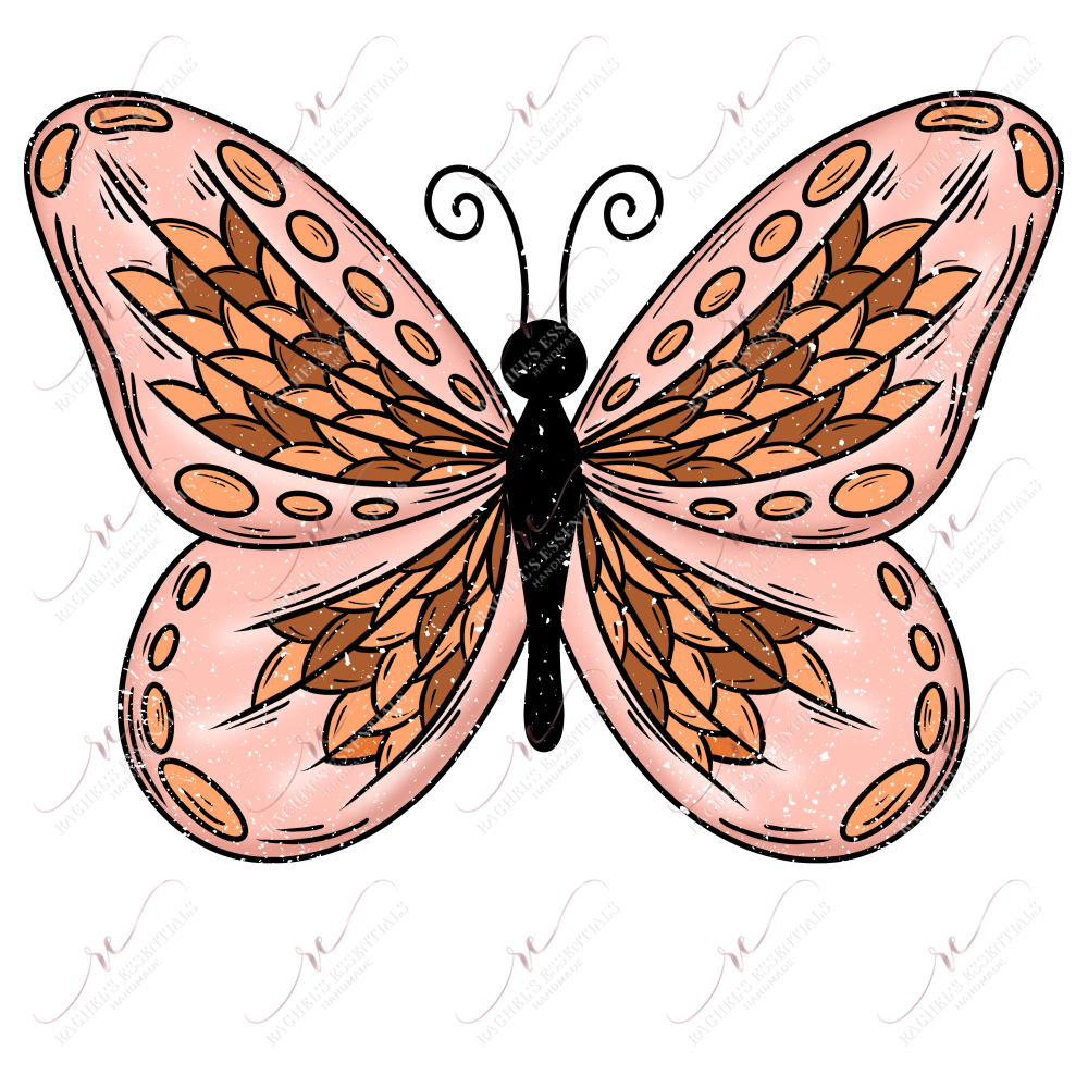 Daydreamer Butterfly Pocket- Htv Transfer