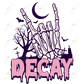 Decay - Clear Cast Decal