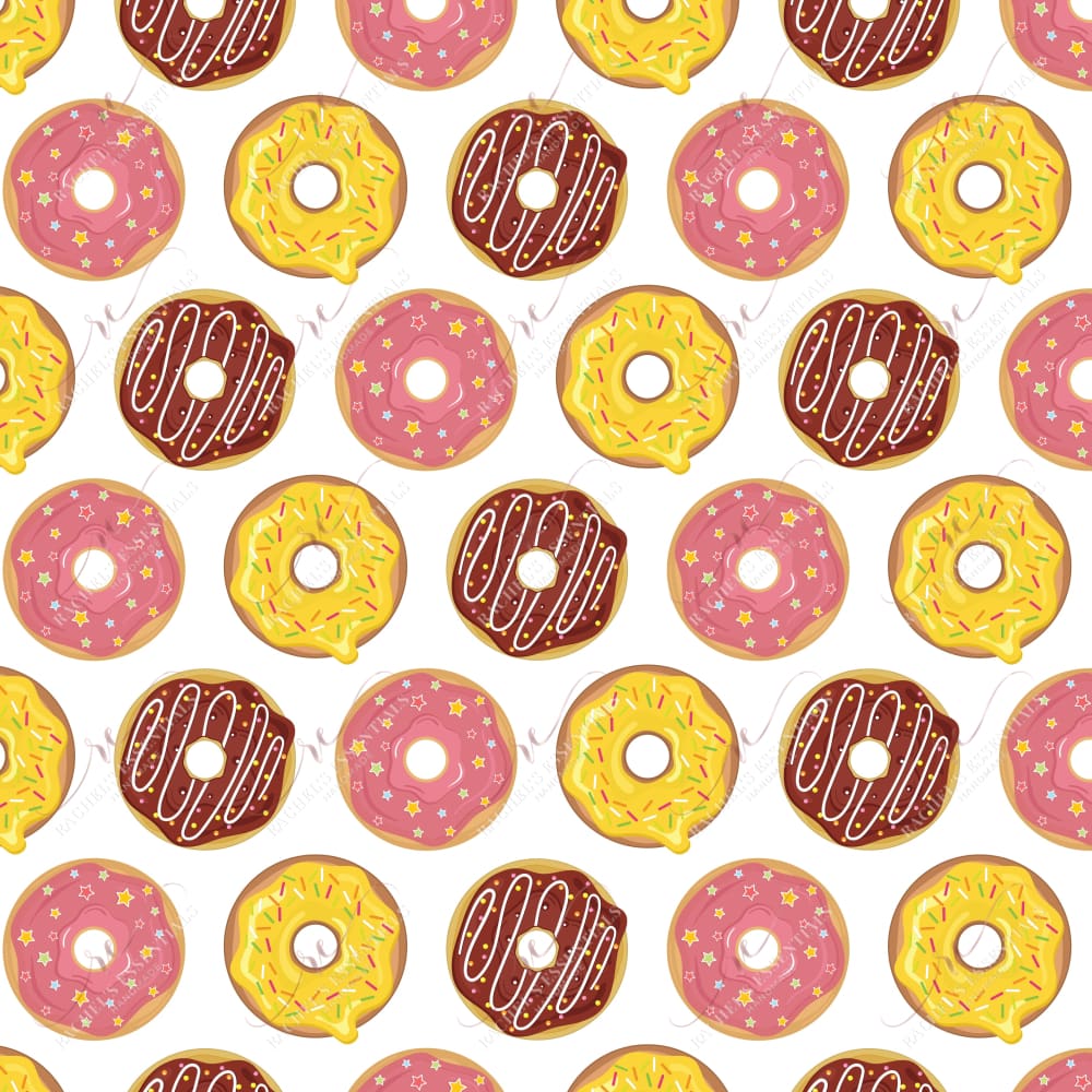 Donuts - Ready To Press Sublimation Transfer Print Sublimation