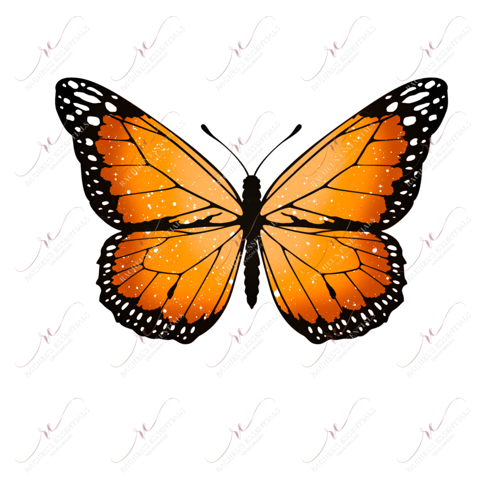 Dream On Butterfly Pocket- Clear Cast Decal