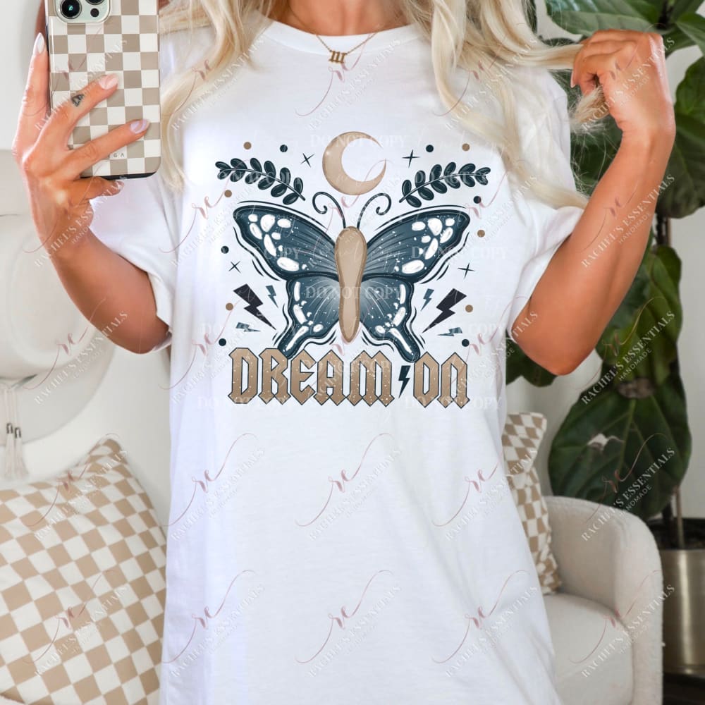 Dream On - Ready To Press Sublimation Transfer Print 11/23 Sublimation