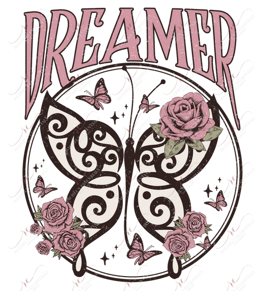 Dreamer Butterfly - Ready To Press Sublimation Transfer Print Sublimation