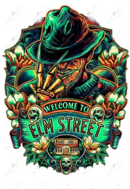 Elm Street - Clear Cast Decal