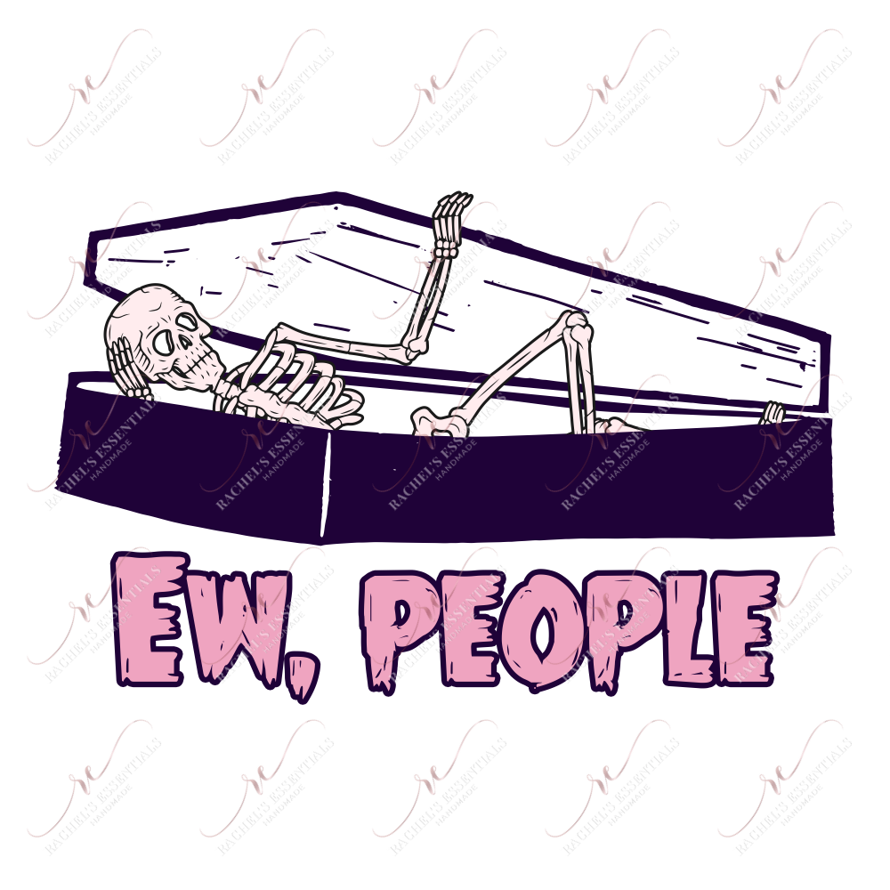 Ew People - Clear Cast Decal