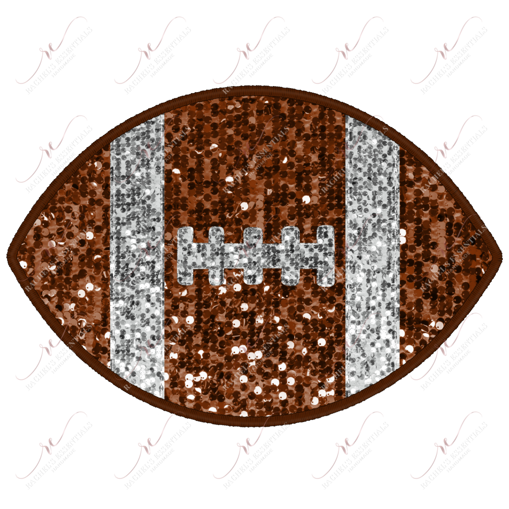 Faux Sequin Football - htv transfer 10/23 – Rachel's Essentials