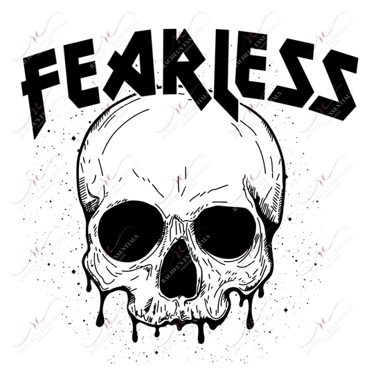 Fearless - Clear Cast Decal