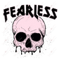 Fearless - Clear Cast Decal