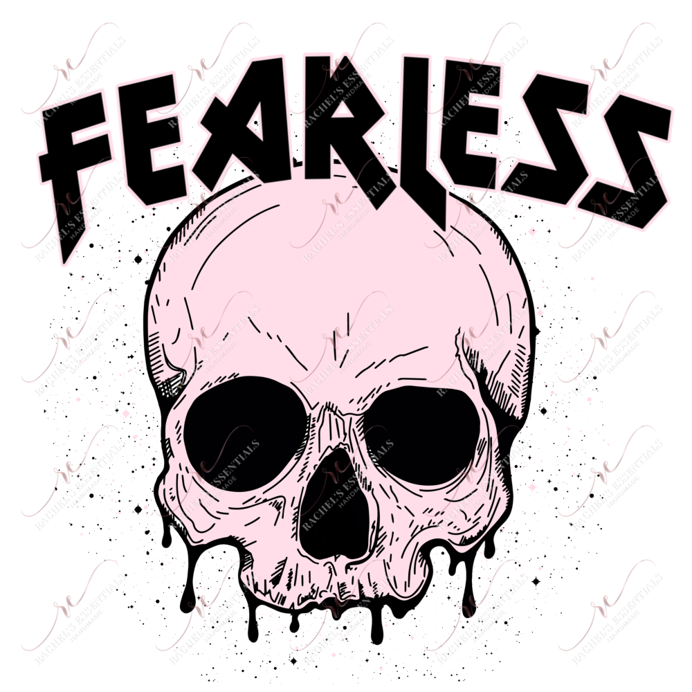 Fearless - Clear Cast Decal