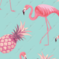 Flamingo Pineapples - Vinyl Pen Wrap