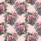 Floral Skeleton Hand Pink - Vinyl Wrap