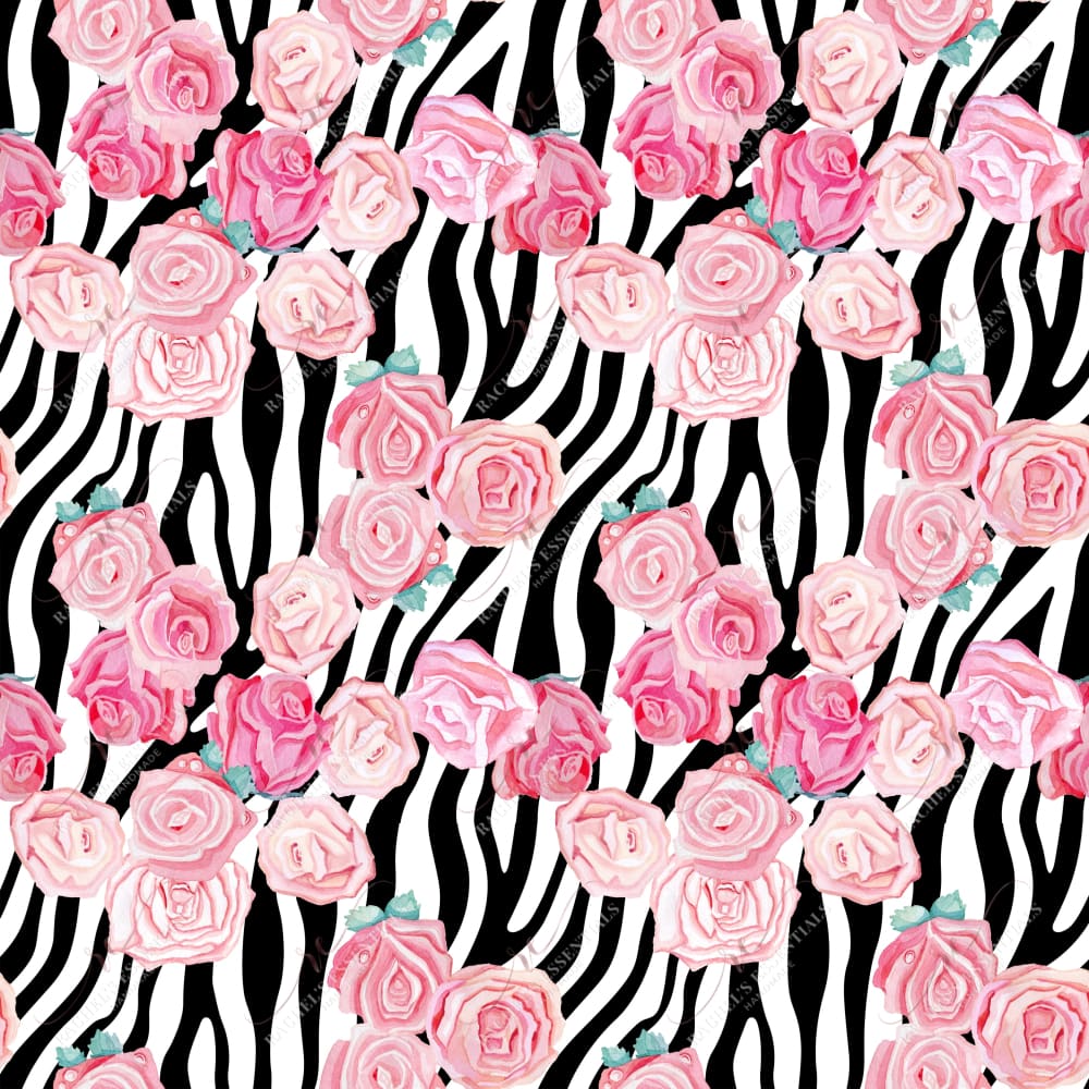 Floral Zebra - Vinyl Wrap