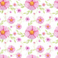 Flowers Pink - Ready To Press Sublimation Transfer Print Sublimation