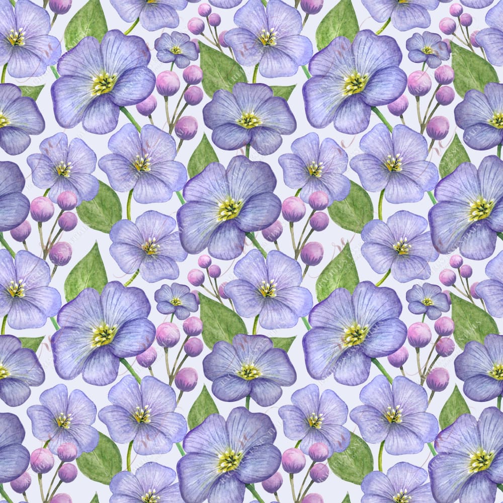 Flowers Purple - Vinyl Wrap