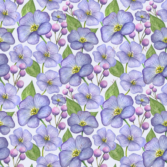 Flowers Purple - Vinyl Wrap