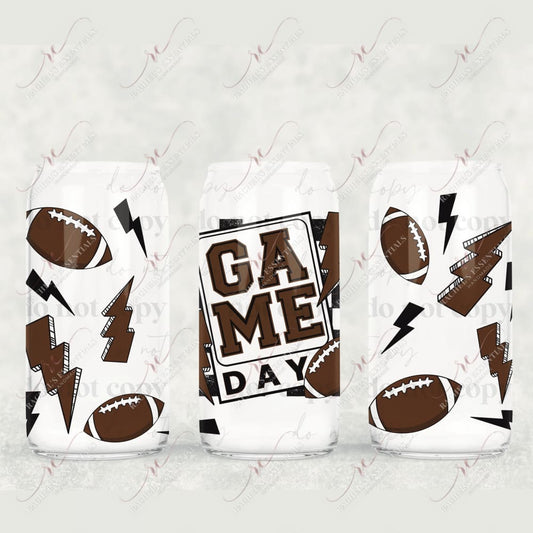Game Day - Libbey/Beer Can Glass Sublimation