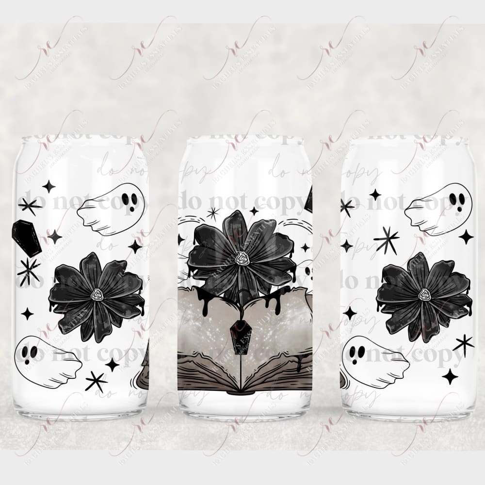 Ghostly Book - Libbey/Beer Can Glass 11/23 Sublimation