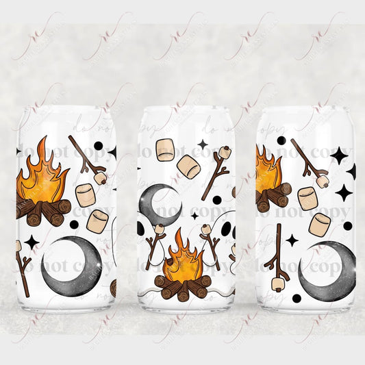 Ghostly Campfire - Libbey/Beer Can Glass 11/23 Sublimation