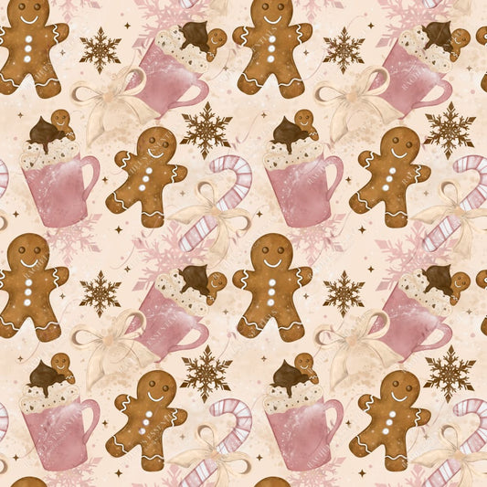 Gingerbread Bakery - Vinyl Wrap Seamless 10/23 Vinyl