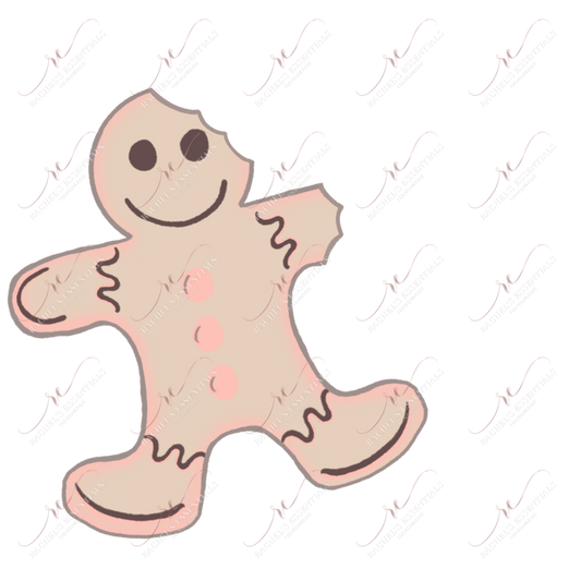 Gingerbread - Clear Cast Decal