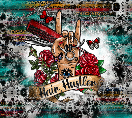 Hair Hustler- Ready To Press Sublimation Transfer Print Sublimation