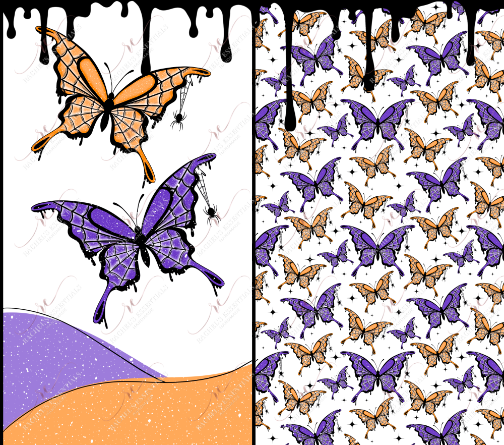 Halloween Butterflies - Vinyl Wrap Vinyl