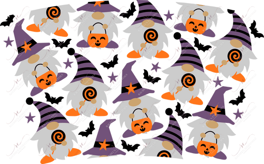 Halloween Gnomes No Hole - Cold Cup Wrap Cold
