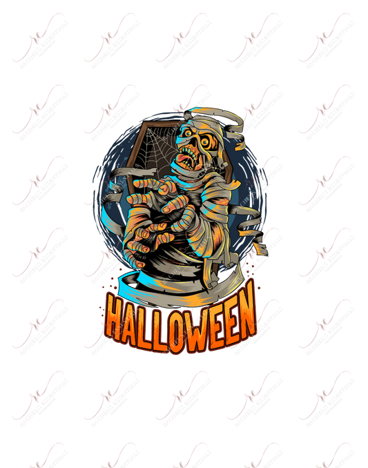 Halloween Mummy - Ready To Press Sublimation Transfer Print Sublimation