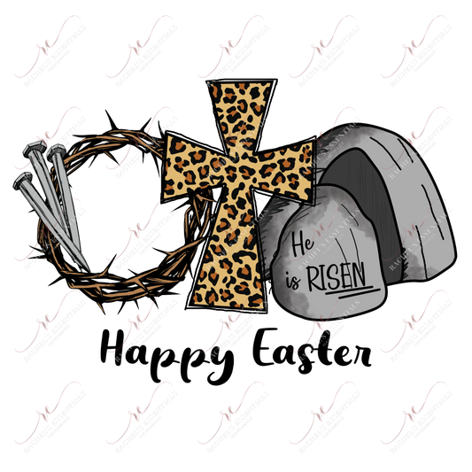 Happy Easter - Ready To Press Sublimation Transfer Print Sublimation