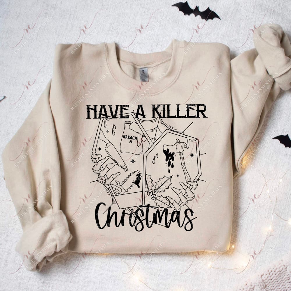 Have A Killer Christmas - Clear Cast Decal