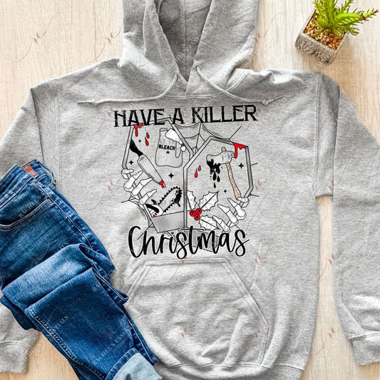 Have A Killer Christmas - Clear Cast Decal