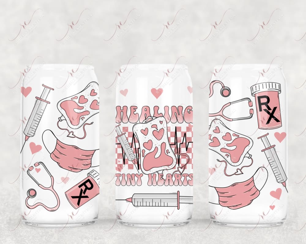 Healing Tiny Hearts - Libbey/Beer Can Glass Sublimation