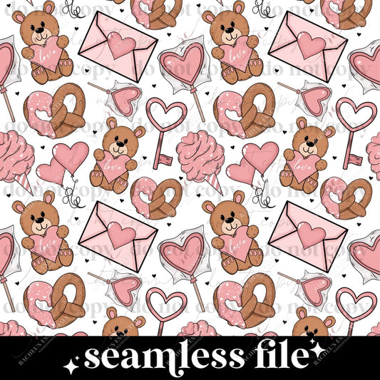 Heart Bear - Vinyl Wrap Seamless 11/23 Vinyl