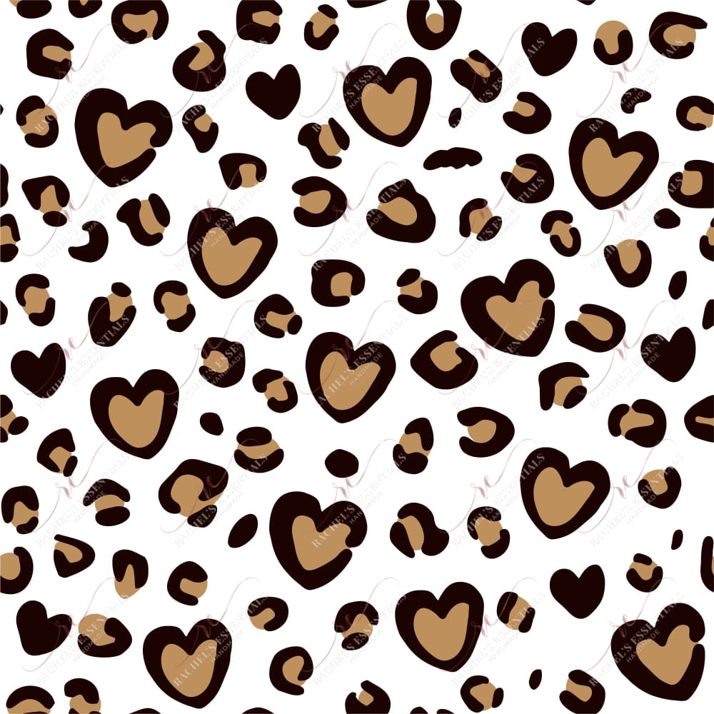 Heart Leopard - Vinyl Wrap Vinyl