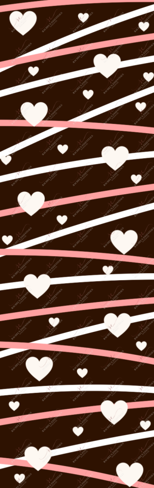 Hearts And Stripes - Vinyl Pen Wrap