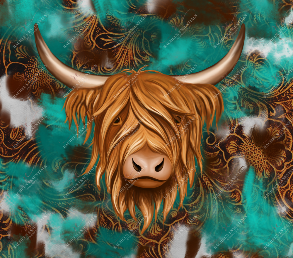 Highland Cow - Vinyl Wrap Vinyl