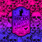 Hocus Pocus Skulls - Vinyl Wrap Seamless Vinyl