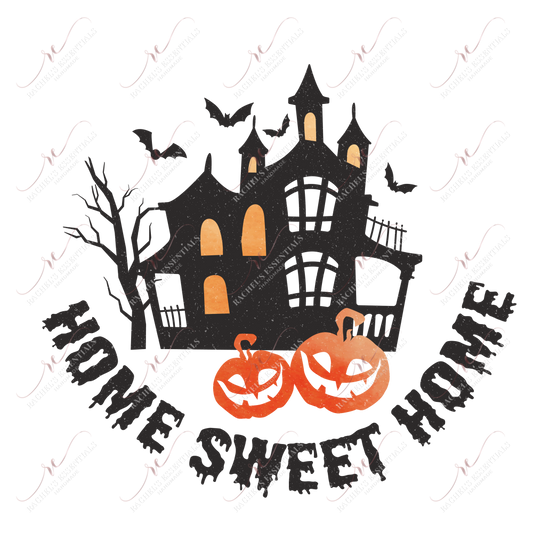 Sublimation 1.99 Home sweet home Halloween - ready to press sublimation transfer print freeshipping - Rachel's Essentials