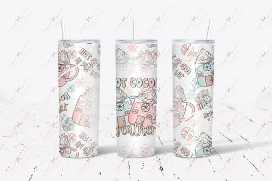 Hot Cocoa Pastel - Ready To Press Sublimation Transfer Print Sublimation