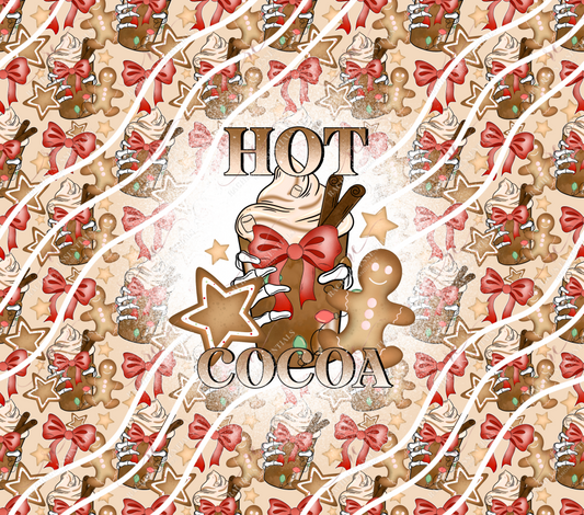 Hot Cocoa - Ready To Press Sublimation Transfer Print Sublimation