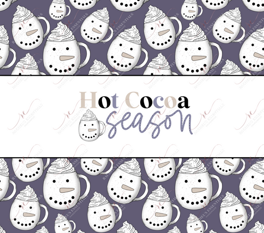 Hot Cocoa Season - Ready To Press Sublimation Transfer Print Sublimation