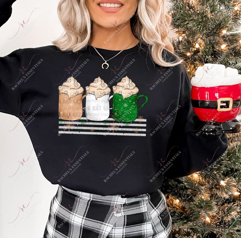 Hot Cocoa Trio - Ready To Press Sublimation Transfer Print Sublimation