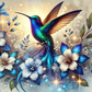 Humming bird floral - vinyl wrap
