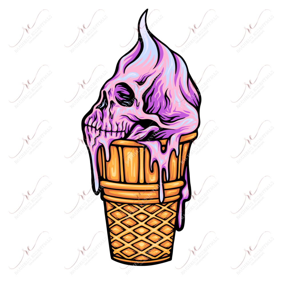 Ice Cream - Clear Cast Decal