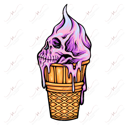 Ice Cream - Clear Cast Decal