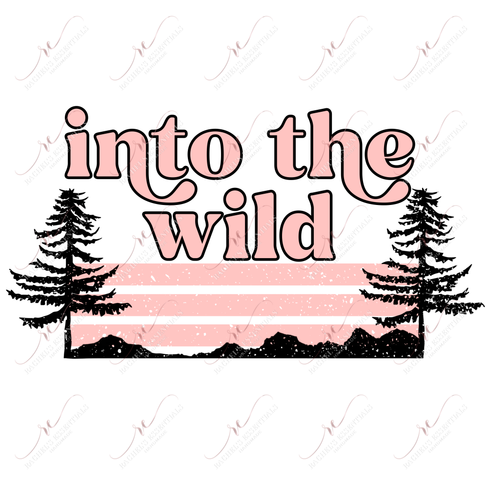 Into The Wild- Clear Cast Decal