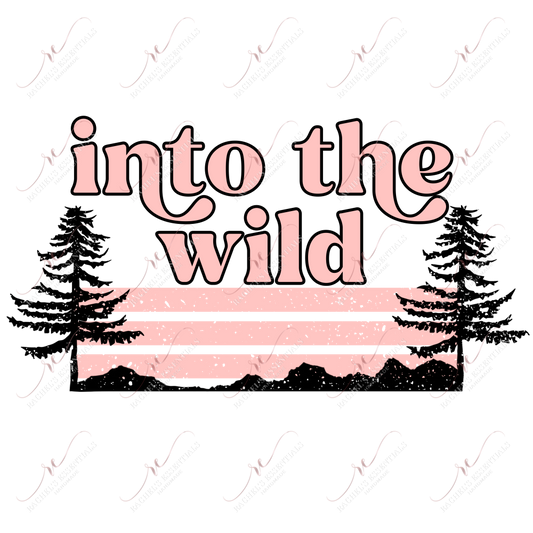 Into The Wild- Clear Cast Decal