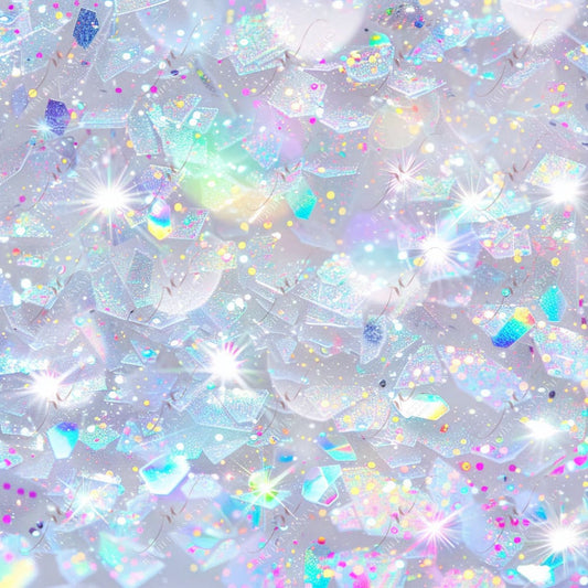 Iridescent Glitter 14 - Ready To Press Sublimation Transfer Print Sublimation