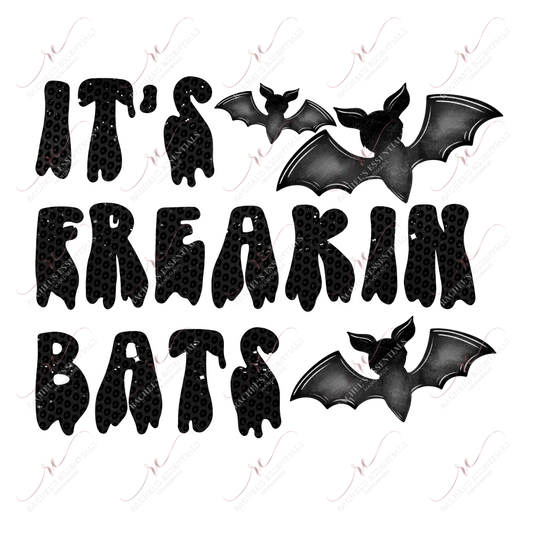 Its Freakin Bats- Clear Cast Decal